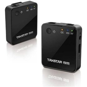 Resim Takstar V1 2.4 Ghz Kablosuz Video Kamera Yaka Mikrofonu - Tek Kiş 