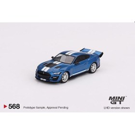 Resim Mini Gt Shelby Gt500 Dragon Snake Concept Ford Performance Blue - 568 