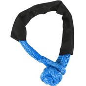 Resim 10-25 Tonluk Çekiş Gücü Uhmwpe Yumuşak Şakel, 550mm 4x4 Kırık Yol Kurtarma, Atv/utv Çekici İçiği, Mavi 