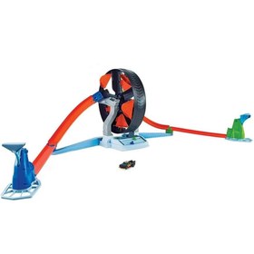 Resim Hot Wheels Dönen Tekerlek Macerası Yarış Seti GJM77 