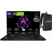 Resim Msı Stealth 18 Hx Ultra 9 275HX A2XWHG-024TR-13 96GB 4tb+4tb RTX5070TI W11PRO 18" Wqxga Gaming Laptop & A2XWHG024TRK13 