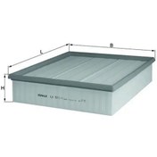 Resim Mercedes Sprinter 213 Cdi Hava Filtresi 2001-2011 Mahle Lx5111 