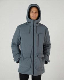 Resim Skechers Gri Erkek M Outerwear Coated Jacket Mont S242049-003 