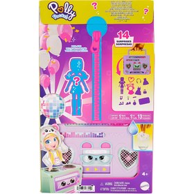 Resim Polly Pocket Disko Dansı Eğlenceli Kıyafetler Oyun Seti HRD65 - 4+ Yaş 