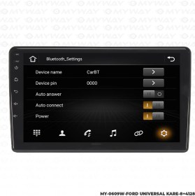 Resim Myway Ford C-Max Android Carplay Multimedya Navigasyon Ekran Teyp 8GB+128GB 