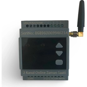 Resim Arge Store Kablosuz 2 Kanal Online Zaman Saati ve Kontrol Sistemi 