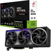 Resim Asus Rog Astral Geforce Rtx 5090 32GB Oc Edition ROG-ASTRAL-5090-O32G-BTF Gddr7 512BIT Gaming (Oyuncu) Ekran Kartı 