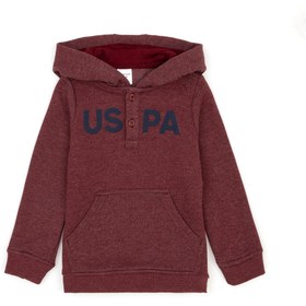 Resim U.S. Polo Assn. Erkek Bebek Bordo Basic Sweatshirt 50276033-VR014 