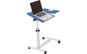 Resim Eğim ve Yükseklik Ayarlı Fanlı Koltuk Kenarı Bölmeli Bilgisayar Laptop Çalışma Sehpası 