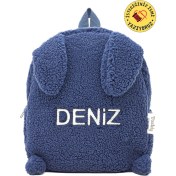 Resim Ek Özellik Mevcut Değil [ Istediğiniz Ismi Yazıyoruz ] Tavşan Lacivert 0-8 Yaş Çocuk Sırt Çantası, 
