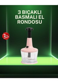 Resim Geniş Hazneli Manuel Doğrayıcı Ev Tipi Kullanım Çok Renkli 