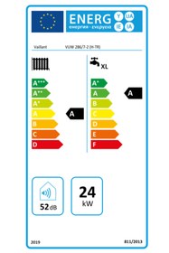 Resim Vaillant ecoTEC 286/7-2 Pure 24/28 Kw 20.000K Tam Yoğuşmalı Kombi 