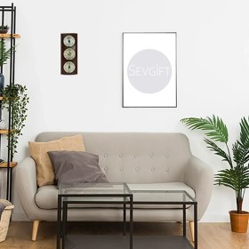 Resim Sevgift Tfa 20.1002.03 Ibreli Üçlü Nem, Sıcaklık ve Barometre 