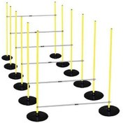 Resim Scucs Slalom Setı Kauçuk Tabanlı 12'li Set Çok Renkli 