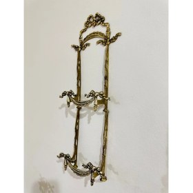 Resim Normadia 2 Katlı Pirinç Dekoratif Tabaklık 47X19CM, Şık ve Kullanışlı Tasarım 