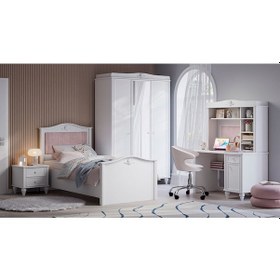 Resim Lotus Genç Odası Beyaz 