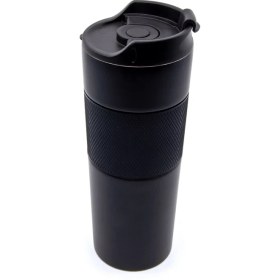 Resim French Press Termos Siyah 500 ml 