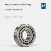 Resim Explosion1 Balıkçılık Makarası Hızlı Oranı 6 2 1 Döküm Makarası Spinnings Makarası KAM5000 Derin Fincan (Yurt Dışından) 