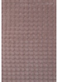 Resim Bubble Oval Yumuşak Peluş Kaymaz Salon Oturma Odası Balkon Halısı Yolluk Pembe 