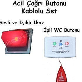 Resim Kablolu Acil Çağrı Butonu 