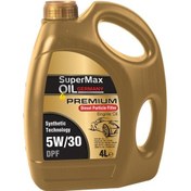 Resim Supermax Oil Germany Premium 5W-30 DPF Sentetik Motor Yağı 4 L 