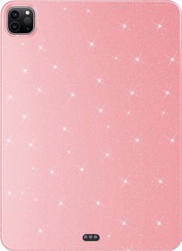 Resim İpad Uyumlu Pro 11 2018 Simli Parlak Görünümlü Zore Tablet Koton Kılıf Casesuar 