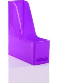 Resim Ops Mg 101 Magazinlik 4'lü Set A4 Demonte Plastik Dikey Klasör Arşiv Kutusu Organizer Saklama 