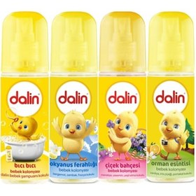 Resim Dalin Bebek Kolonya Seti 150Ml 4'Lü Avantaj Paketi 