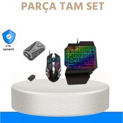 Resim Bluetooth 5.3 Mobil Oyun Kiti – Pubg ve Codm Için 5 Parça Set 
