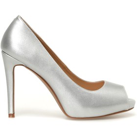 Resim Nine West RALVIO 2PR Gümüş Kadın Dolgu Topuk Ayakkabı 