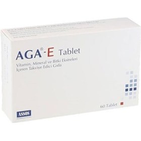 Resim AGA-E Takviye Edici Gıda 60 Tablet 