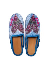 Resim Twigy Heart Kadın Ev Terliği Mavi 36/41 WRR0284 Mavi 
