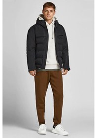 Resim Jack & Jones Erkek Jcotarwin Puffer Şişme Mont 63412225287 Siyah 