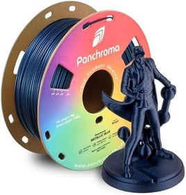 Resim Polymaker Panchroma Metalik PLA Filament, Metalik Mavi 1,75 mm 3D Baskı Filamenti, 3D Yazıcı PLA Filament, Çoğu FDM 3D Yazıcıya Uygun, 1kg Makara (2,2 lb) 