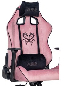 Resim Xmax Rio Balerion Kumaş Oyuncu Koltuğu Pembe 