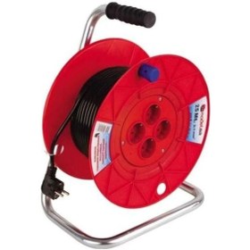 Resim Seyyar Kablo Makarası 3X1,5 Ttr Bakır 