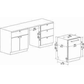 Resim Orion Ankastre Bulaşık Makinesi 