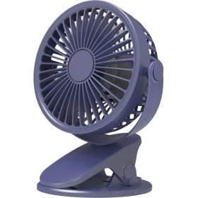 Resim Keluofu Taşınabilir USB Masa Fanı Klipsli Tip Şarj Edilebilir Mini Masa Fanı 360 Derece Döndürülebilir Klipsli Fan (Yurt Dışından) 