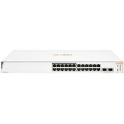 Resim HPE JL813A 24 PORT GIGABIT 12 PORT POE + 2X1GB SFP UPLINK YONETILEBILIR RACKMOUNT SWITCH HPE JL813A 24 PORT GIGABIT 12 PORT POE + 2X1GB SFP UPLINK YONETILEBILIR RACKMOUNT SWITCH