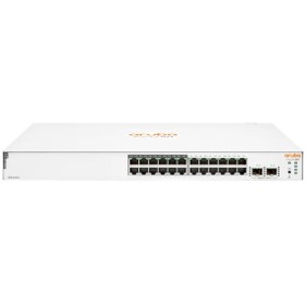 Resim HPE JL813A 24 PORT GIGABIT 12 PORT POE + 2X1GB SFP UPLINK YONETILEBILIR RACKMOUNT SWITCH 