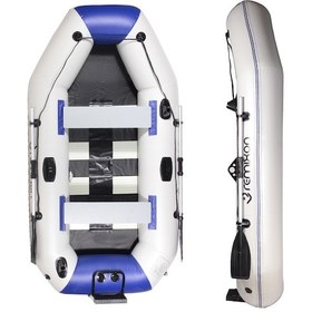 Resim Remixon 240cm Gray Blue Izgara Taban Şişme Bot 