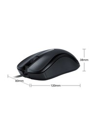 Resim T-Wolf V12 Kablolu 1200 DPI Büyük Boy Optik Ofis Mouse 