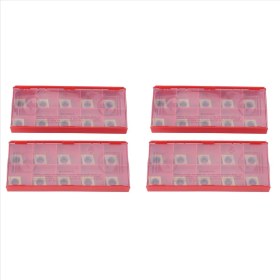 Resim Echo Chicly 40PCS Karbür Ekleme CCMT09T304 CCMT32 51 US735 Metal Turnaz Araç Araçları Torna Aracı Ccmt 09T304 Yüz Fıllıng Cutter (Yurt Dışından) 