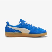 Resim Puma Palermo Vintage Erkek Mavi Spor Ayakkabı Düz 396841 Mavi 