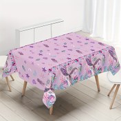 Resim 1 adet, Denizkızı Kuyruğu Plastik Masa Örtüsü - Denizkızı Temalı Doğum Günü Parti Süslemesi için Tek Kullanımlık Dikdörtgen Masa Örtüsü, Deniz Altında Masa Örtüsü 6-8 Kişilik Deniz, Gençler Duşları, Düğün Dekoru, Gelin Duşu, Tatiller ve Aile Partisi Gereksinimi 