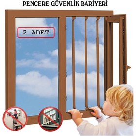 Resim Portatif Korkuluk - Uzayıp Kısalan Korkuluk - Pencere Güvenliği 