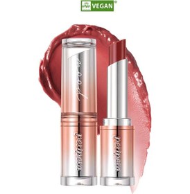 Resim Yoğun Nemlendirme Sunan Vegan Dudak Balmı Peripera Ink Mood Glowy Balm 6 Rose İn True Hip Gray 