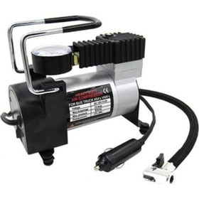 Resim Carub Lastik Hava Kompresörü Metal B.Piston12V Silver 