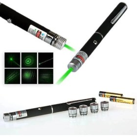 Resim Akinco Yeşil Lazer Pointer 5000 Mw 15 Km Etkili (Tek Başlık 5 Model) 