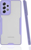 Resim Galaxy A73 5g Renkli Kenar Perfe Tpu Silikon Mor CoverZone